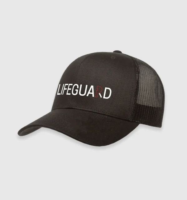 Classic Lifeguard Black Cap