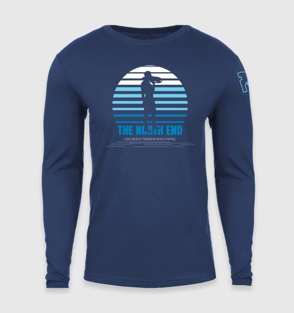 Sunset Silhouette Mockup Blues