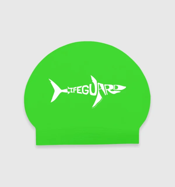 Lifeguard Shark Latex Neon Green