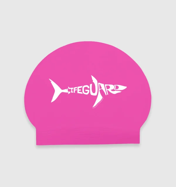 Lifeguard Shark Latex Neon Pink