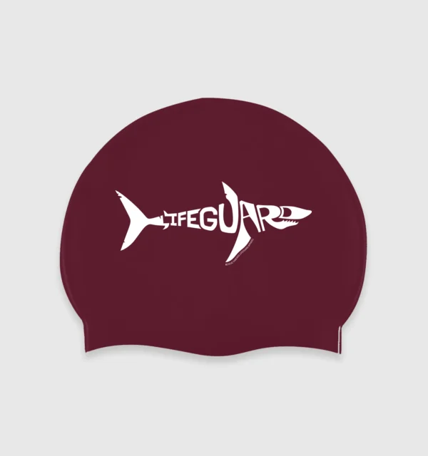 Lifeguard Shark Silicone Maroon