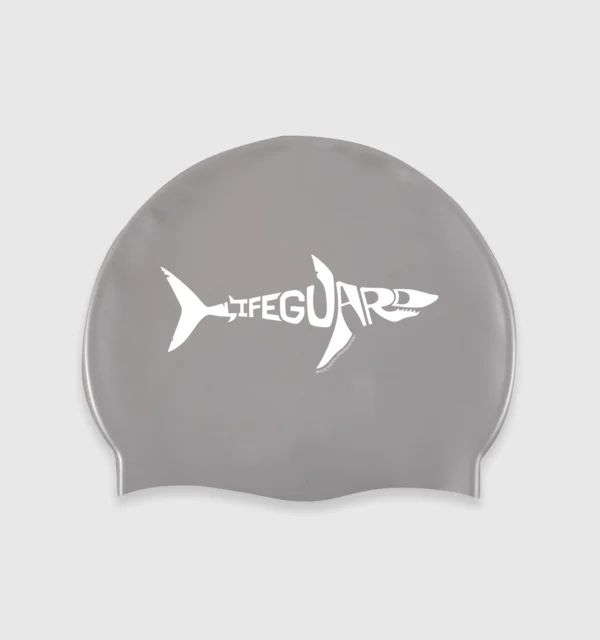 Lifeguard Shark Silicone Metallic Silver